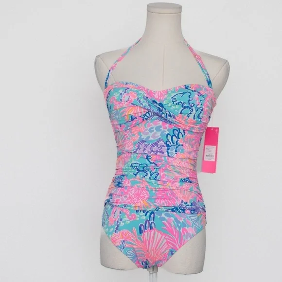Lilly Pulitzer - Flamenco One-Piece Swimsuit - Picture 2 of 13